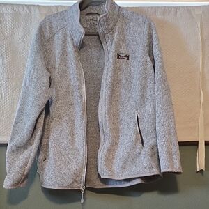 L.L. Bean Heather Gray Full Zip